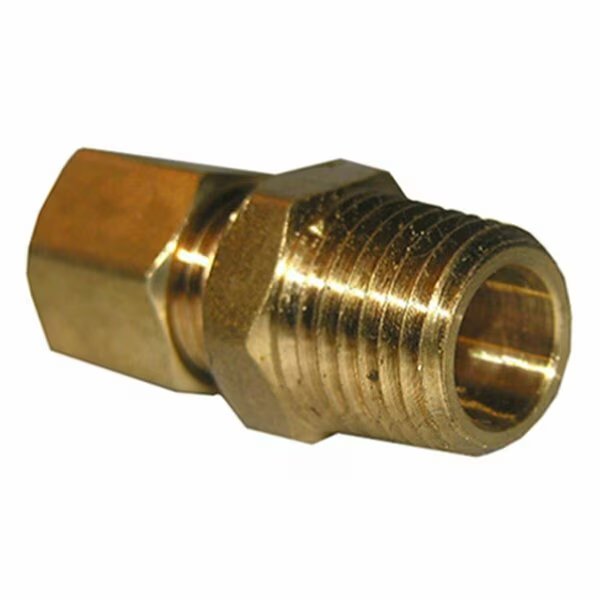 0.25 Compresion x 0.25 Male Pipe Brass Adapter, 6PK, Home Products Intl-North America, Mfr#: 208036
